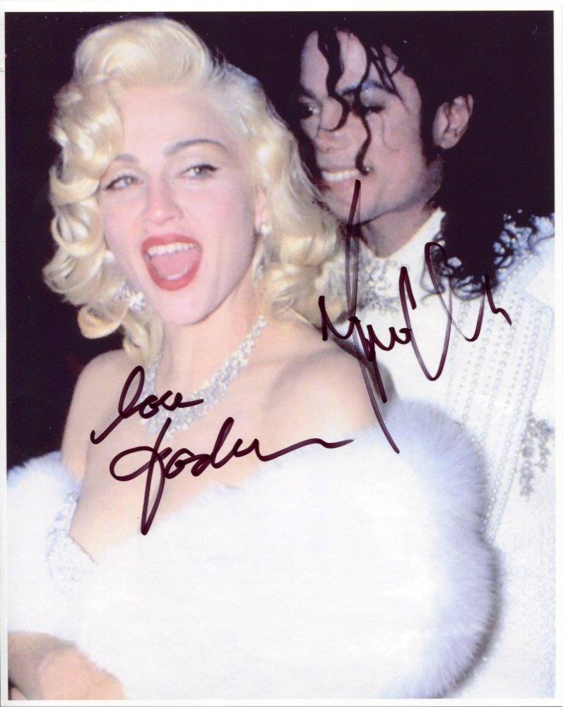 Michael Jackson, Madonna - HISTORYSIGS