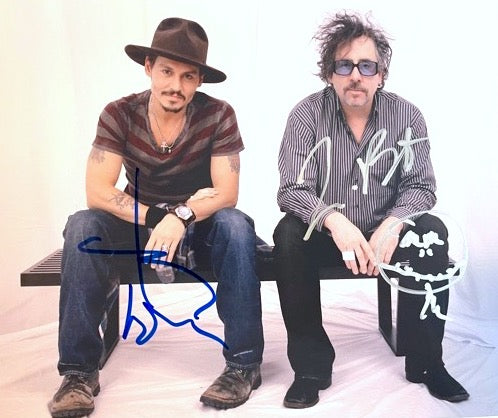 Johnny Depp, Tim Burton - HISTORYSIGS